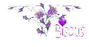 bisous coeur fleurs